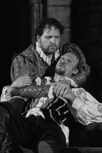 What function does the friendship of Hamlet and Horatio serve in the play?